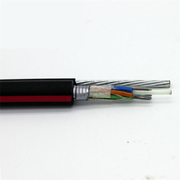 China GYFTC8A Aerial Self-supporting Armored Optical Fiber Cable Manufactory