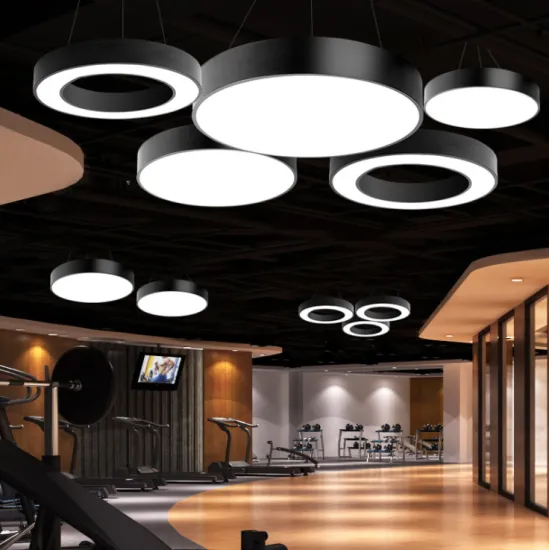 Modern Suspended Round LED Pendant Ceiling Light 800mm 1000mm 1200mm