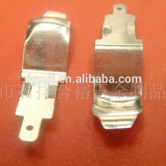 china dongguan hardware factory produce brass clip as electrical clip