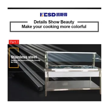 Restaurant Kitchen Cooking Equipment Buffet Electric Food Warmer Display for Catering Food Selling Warmer