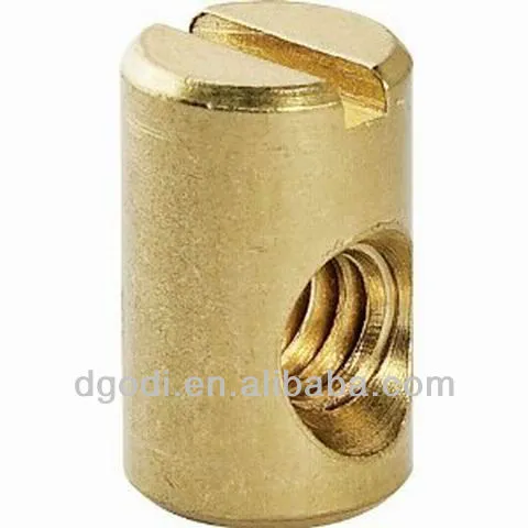 barrel nuts, brass barrel nuts
