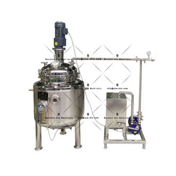 1000L Vacuum Liquid Washing Homogenizer Mixer for Shampoo Emulsification
