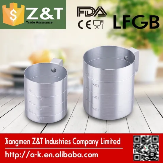 Aluminum measuring cup /two capacity