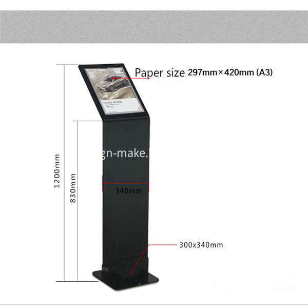 poster display stand
