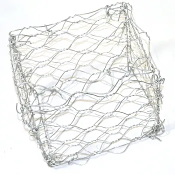 Gabion Basket: Metal Mesh Stone Cage for River Wall Construction