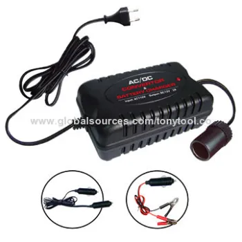 DC to AC Power Inverter with Battery Charger, 110 or 230V Input Voltage and 12V/6A Output