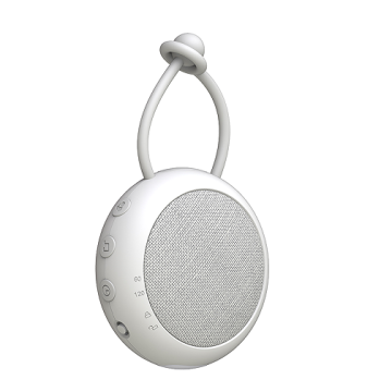 2025 Hot Sale: Portable White Noise Sound Machine with LED Night Light for Babies