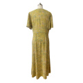 Women's Floral-print Front Button fastening Dress