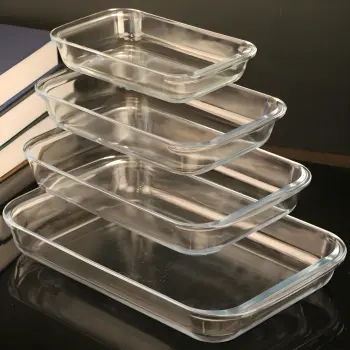 Durable Glass Plates Perfect for Daily Use