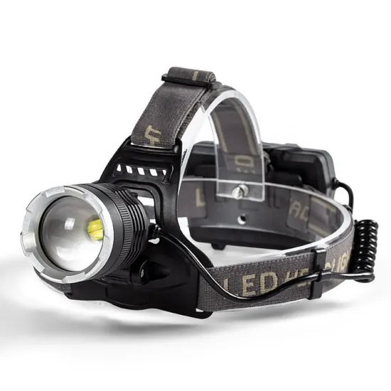 Super Bright Rechargeable Waterproof LED Headlamp for Camping and Fishing