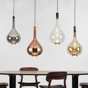 2022 Modern LED Glass Bubble Ball Ceiling Pendant Lamp
