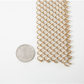 Commerciële kettingschakel Helical Metal Decoratief gaas