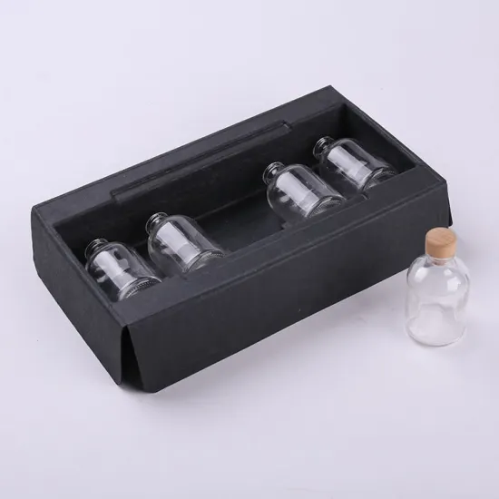 Pulp Molded Cosmetic Skincare Tray Box Packaging Insert