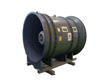 360-degree adjustable axial flow fan with blades