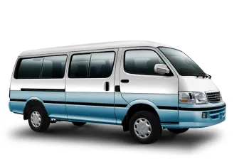 Jincheng 11 Seats Gasoline Semi-High Roof Long Mini Bus (GDQ6531A1)