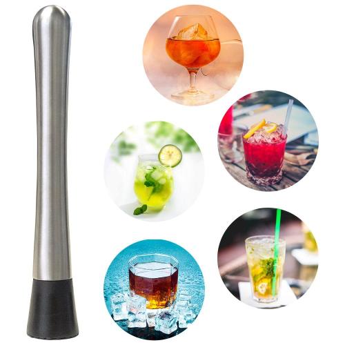 Bar Tool Stainless Steel Cocktail Muddler crushed  hammer