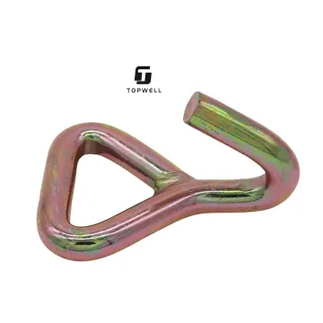 3000KG Break Strength Ratchet Cargo Strap with Metal J Hook: Ideal for Lashing Belts and OEM Factory Applications