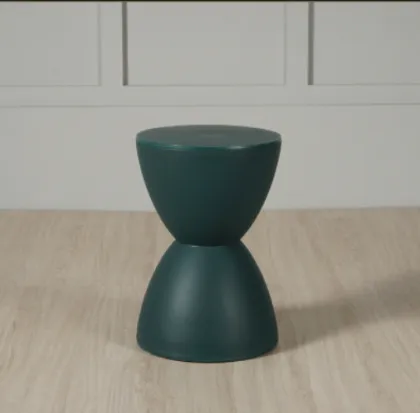 Hourglass Prince Plastic Shoe Change Foot Stool Furniture