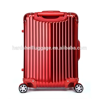 metal al-mg alloy luggage suitcase
