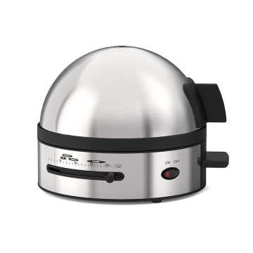 Electric Stainless Steel Egg Boiler - 7 Egg Capacity