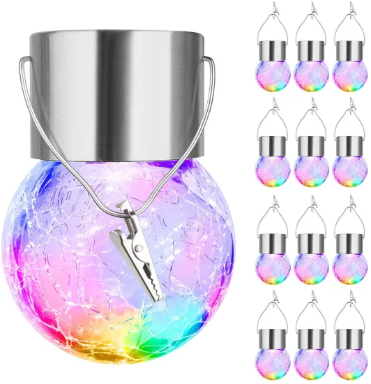 Glass Garden Solar Light Bulb for Festivals