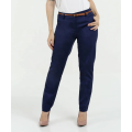 Hot selling ladies slim blue navy color trousers