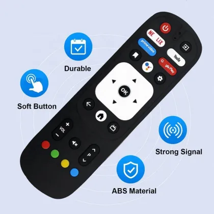 Factory Wholesale RM-C3287 Replacement Voice Remote Control for JVC Smart Android TV RMC3287