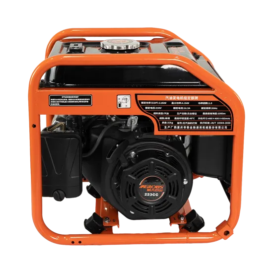 Variable Frequency Generator 230V 5KW 5KVA Household Commercial Gasoline Generator with Carburetor