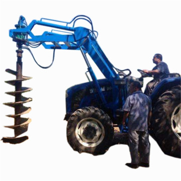 Traktor posting lubang penggali / driver tumpukan / bor Auger