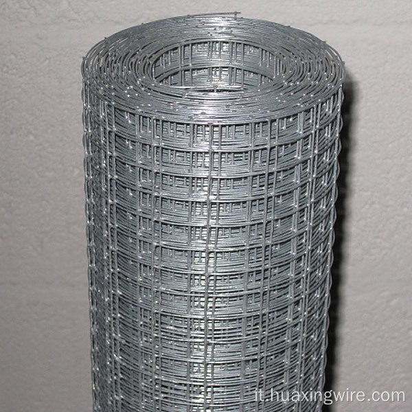 Galvanizzata quindi mesh saldato in PVC
