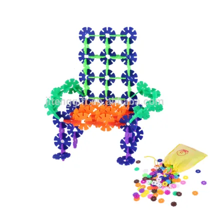 snowflake building blocks toys plastic building blocks toys