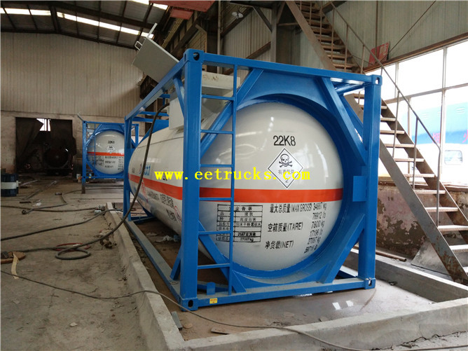 22000L Liquid Chlorine Tank Containers