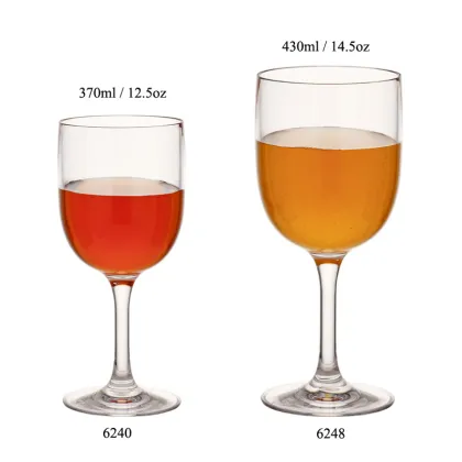 37cl Tritan MS SAN Floatable Wine Glass - Red/White Wine Glass 12 oz Pool Floating Wine Glass