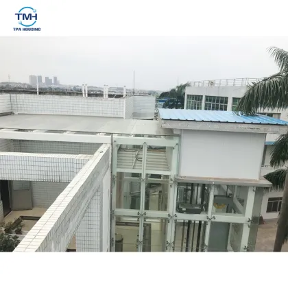 Steel structure engineering fabrications elevator shaft