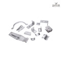 Mechanical hardware accessories are not standard folded bend