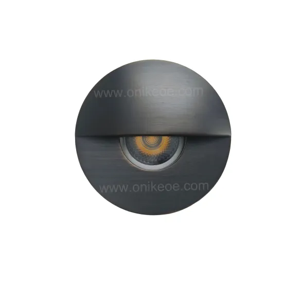 IP67 IK10 Stainless Steel Brass 2.5W 12V/24V Multi-Use Inground Exterior Recessed Light