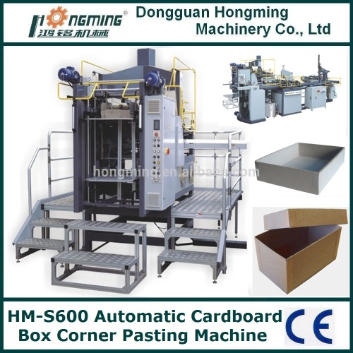 HM-S600 Automatic Set-up Box Corner Pasting Machine