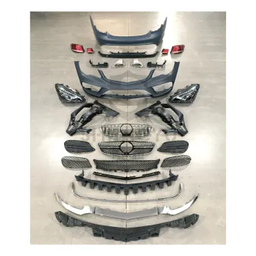 Car Body Kit for Mercedes-Benz E-Class Coupe W207: Upgrade from 10-13 to 14-17 with Front and Rear Bumper and Grille