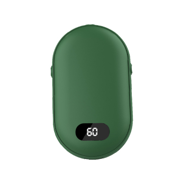 Réchauffeur de main de charge USB avec affichage numérique et contrôle de la température