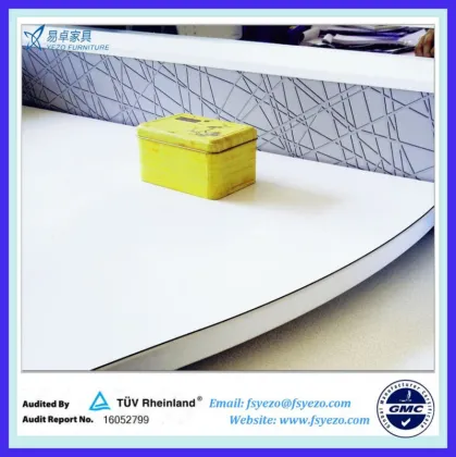 hot sale aluminum office partition with side cabinet