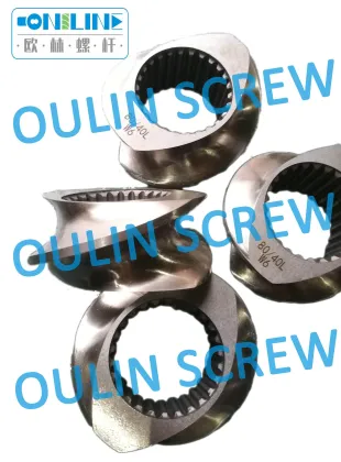 Jwell 92mm Double Screw Elements and Segmented Barrel