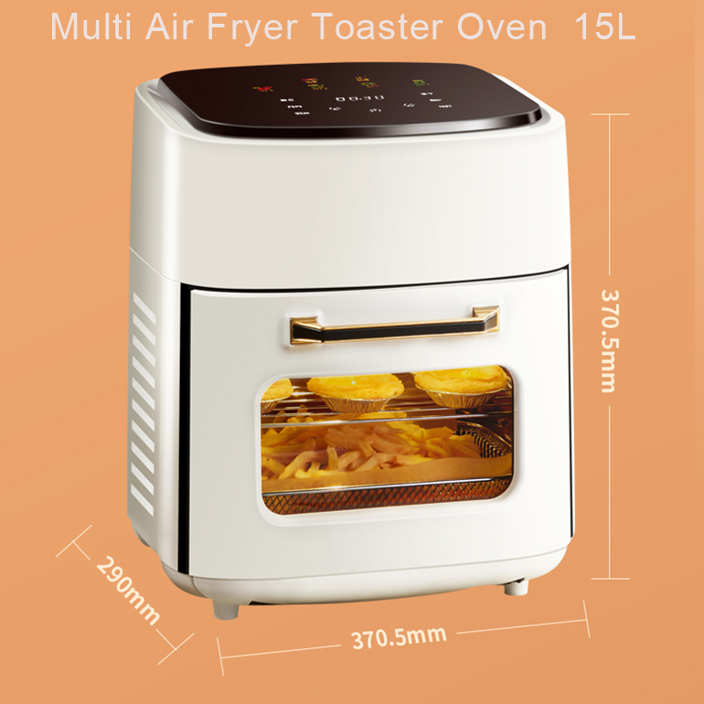 Grande taille 360 ​​Chauffage à huile Free Fryer 15L