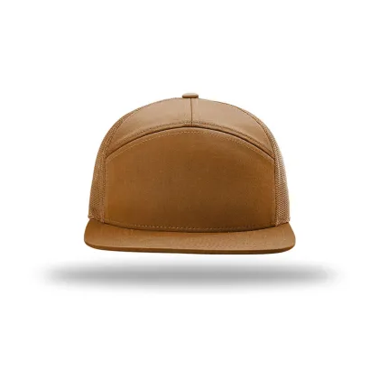 Richardson 168 7Panel Trucker Hat with Embroidered Logo