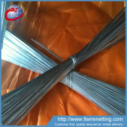 Straightening Machine black cut iron wire / galvanized cut iron wire