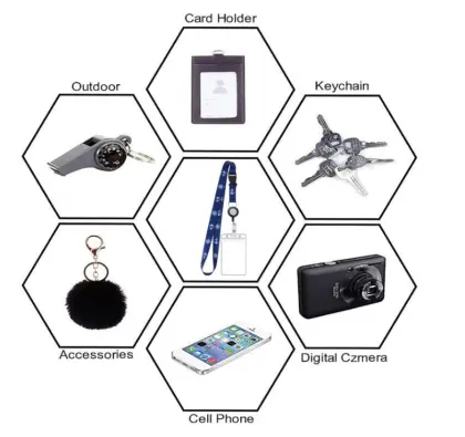 Waterproof Adjustable Cruise Lanyard: Secure Key Card Holder with Detachable Buckle for Ships and Cruises