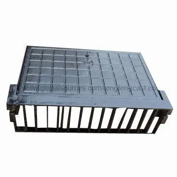 Curbstones Cast, Ductile Iron Manhole Covers with Drains Gratings