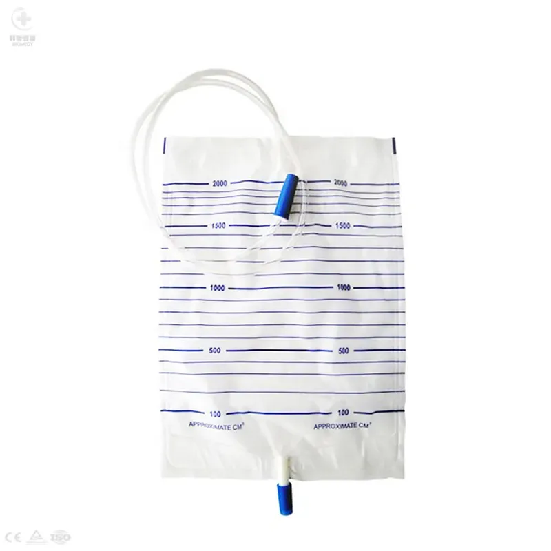Disposable 2000ml Urine Collection Bag