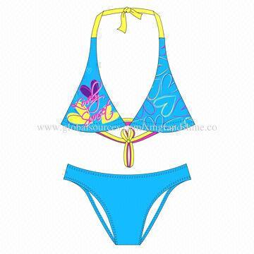Triangle bikini, fashionable design, OEM orders are welcome