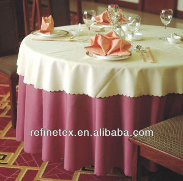 jacquard hotel table cloth
