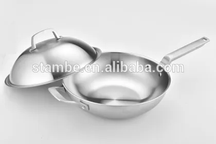 Stambe All Clad 316 stainless steel korean wok